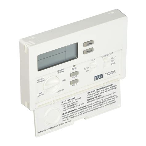 lux thermostat manual tx500e Epub