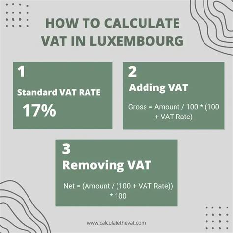 luxembourg standard vat rate