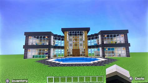 luxury house in minecraft