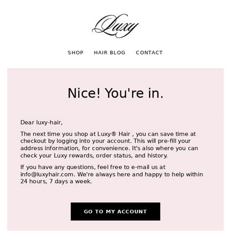 luxy hair discount code