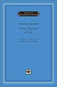 lyric poetry etna the i tatti renaissance library PDF