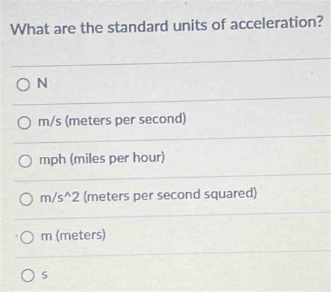 m/s (meters per second)