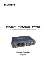 m audio fast trak pro user guide Epub