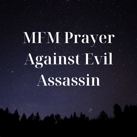 m f m prayers against evil foundation Doc