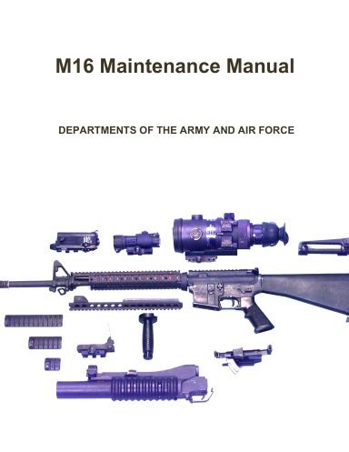 m16 maintenance manual pdf Kindle Editon