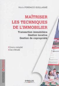 ma triser techniques limmobilier transaction immobili re Reader