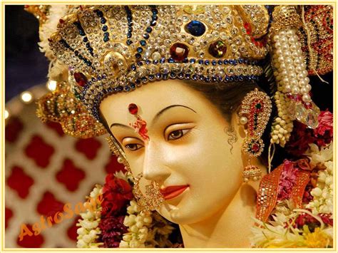 maa durga face