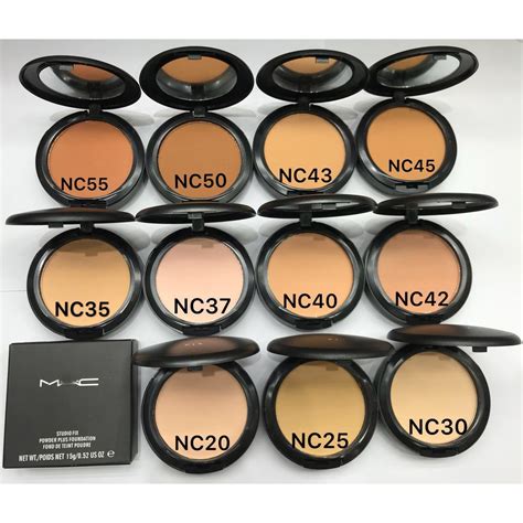 mac compact powder shades