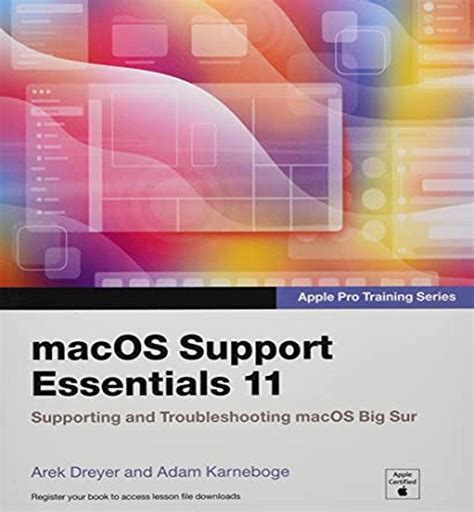 macOS Support Essentials 1013 Apple Pro Training Series Supporting and Troubleshooting macOS High Sierra PDF