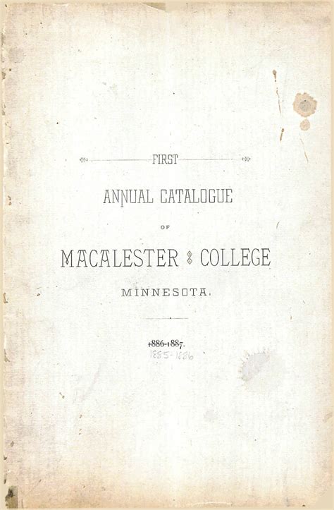 Macalester Course Catalog