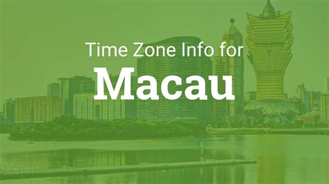 macau time zone