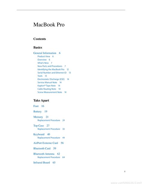 macbook pro 2006 user manual Reader