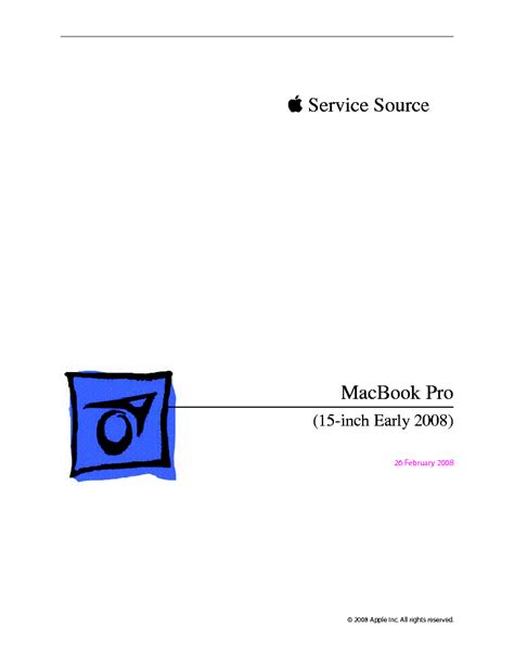 macbook pro early 2008 user manual Epub