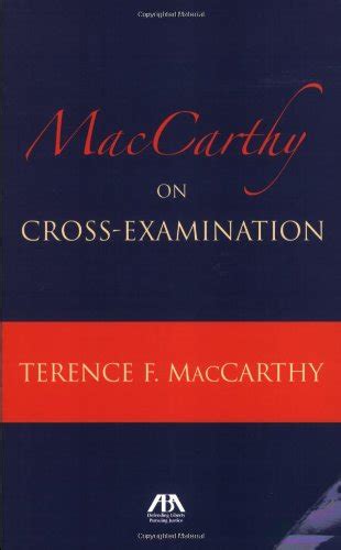 maccarthy on cross examination maccarthy on cross examination PDF