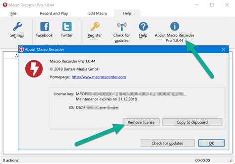 macro recorder free license key