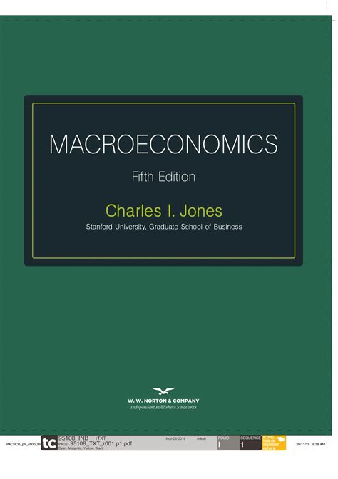 macroeconomics 5th edition Epub