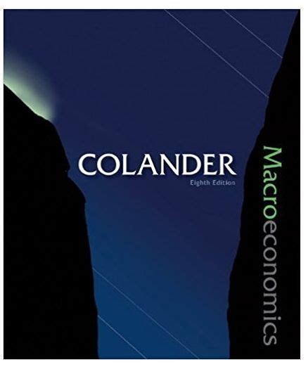 macroeconomics colander 8th edition study guide Doc