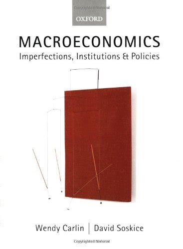 macroeconomics imperfections institutions and policies Ebook Kindle Editon
