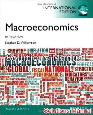 macroeconomics williamson 4th edition solutions manual presentation PDF