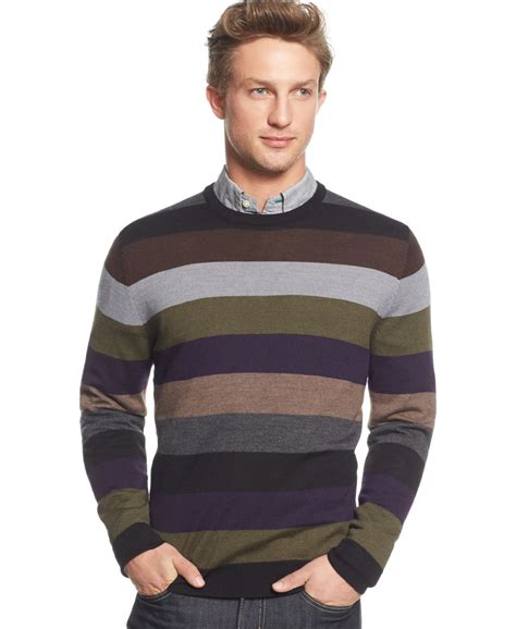 macy's men's pullover sweaters