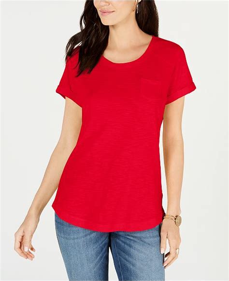 macys womens t shirts