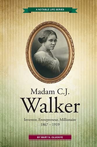 madam c j walker inventor entrepreneur millionaire a notable life book 1 PDF