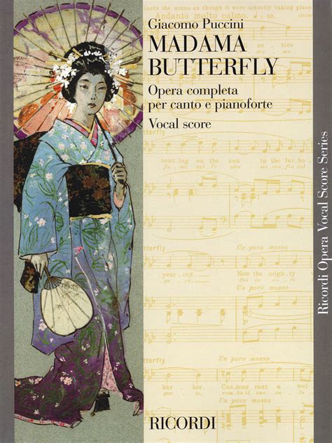 madama butterfly vocal score g schirmer opera score editions PDF