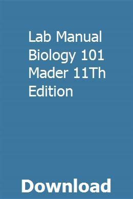 mader lab manual pdf Doc