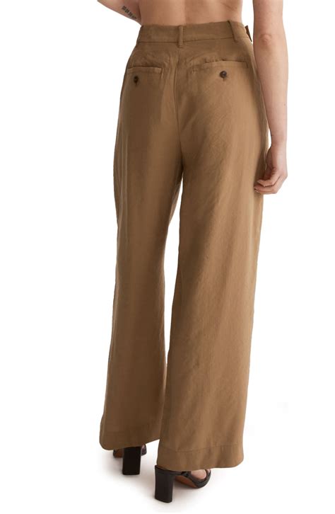 madewell softdrape wide leg pants