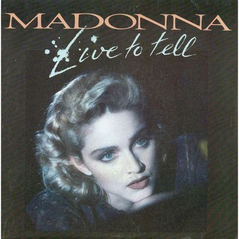 madonna live to tell