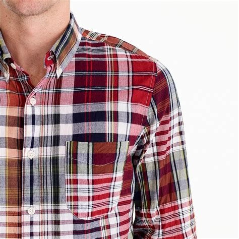 madras shirt mens