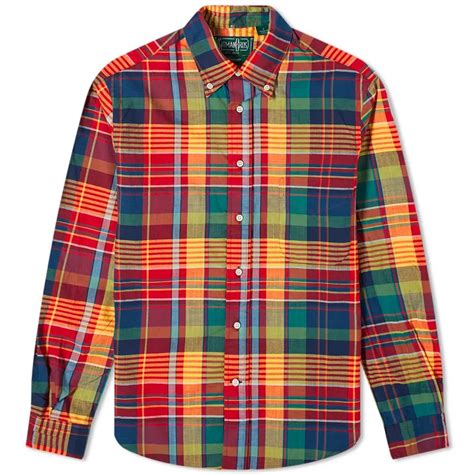 madras shirts for men