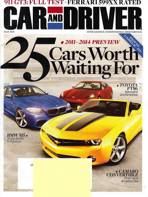 magazine car and driver a 1 january 2013 usa online read view download pdf free Kindle Editon