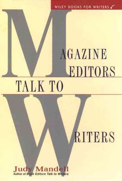magazine editors talk to writers wiley books for writers Kindle Editon