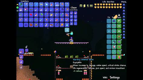 mage build terraria