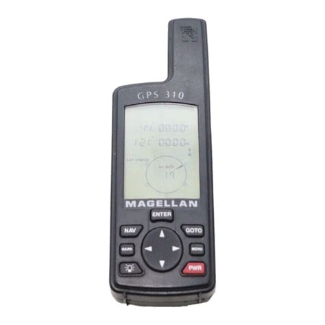 magellan gps 310 gps owners manual Doc