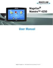 magellan maestro 4250 user manual Epub