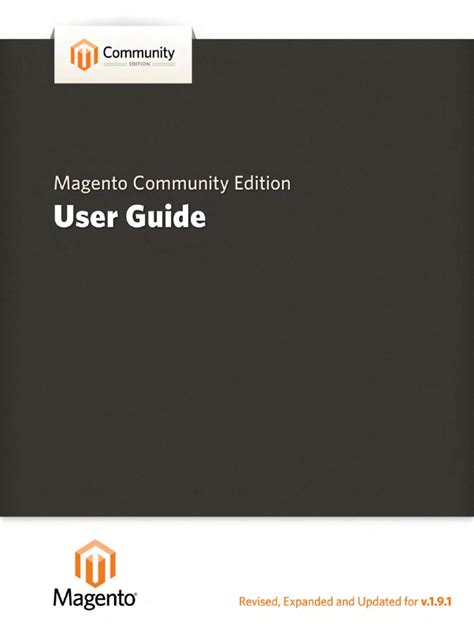 magento community edition user guide Doc