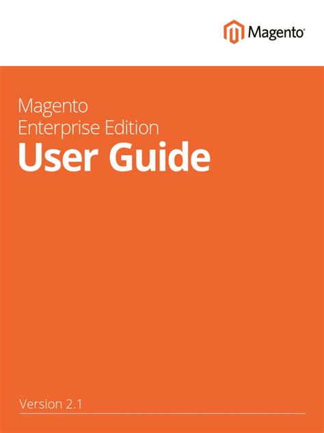 magento enterprise user guide pdf Epub