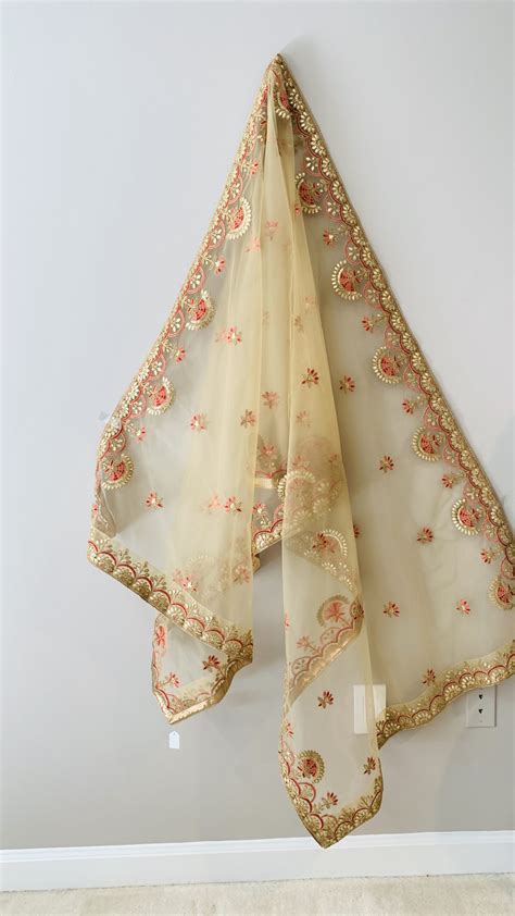 maggam work dupatta