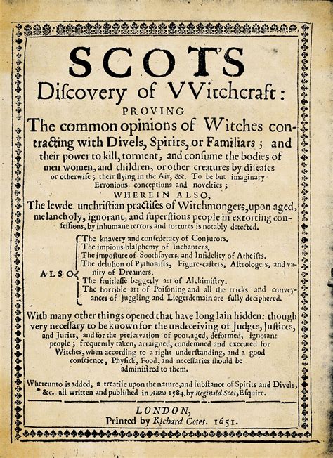 magic and witchcraft in scotland Doc