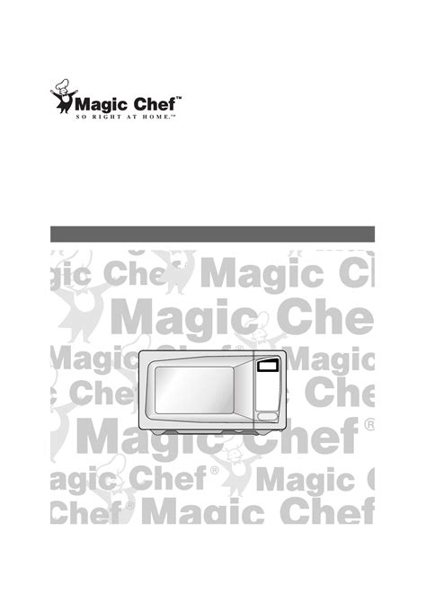 magic chef mcd990arb mcd990arw user guide Doc