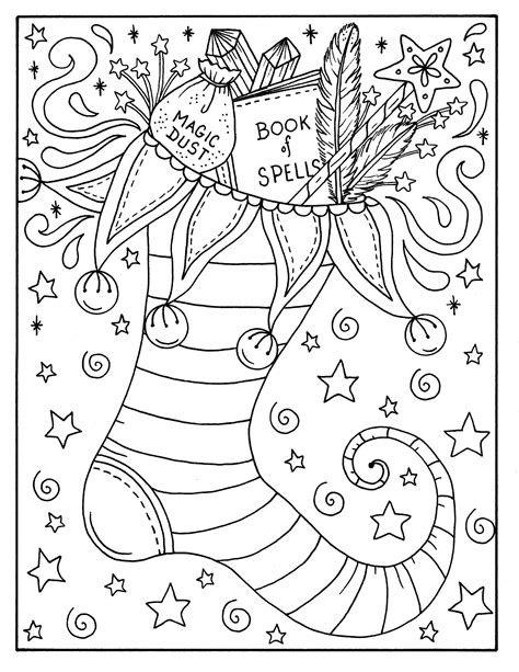 magic christmas adult coloring magic PDF