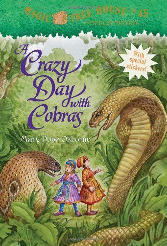 magic tree house 45 a crazy day with cobras a stepping stone booktm Kindle Editon