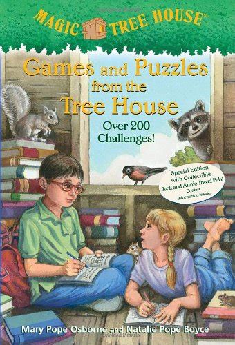 magic tree house animal games and puzzles a stepping stone booktm Reader