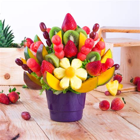 magical bouquet colorful fruits flowers Reader