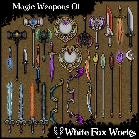 magical weapons