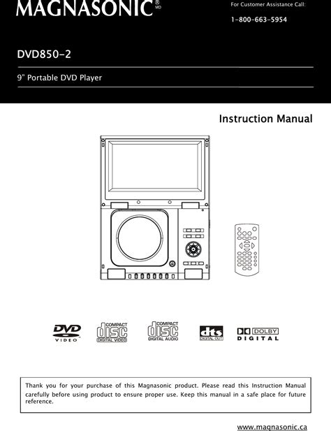 magnasonic dvd803 user guide Epub