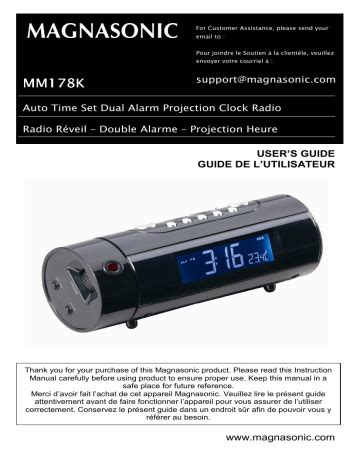 magnasonic sm1032 user guide PDF