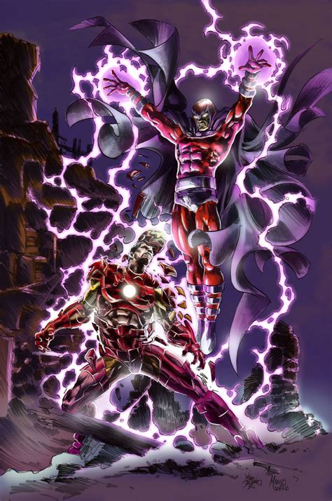 magneto vs iron man